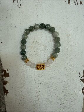 Jadeite Stretch Bracelet